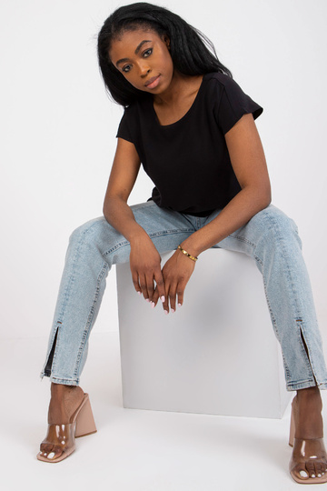 Melna ikdienas blūze no... 2