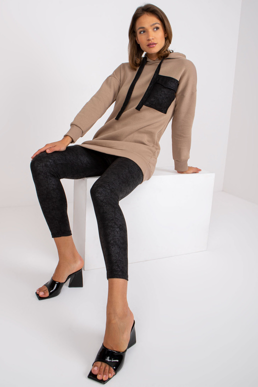 Tumši bēšs treniņtērpa komplekts ar...