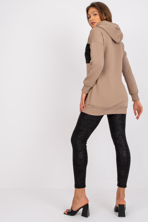 Tumši bēšs treniņtērpa komplekts ar...