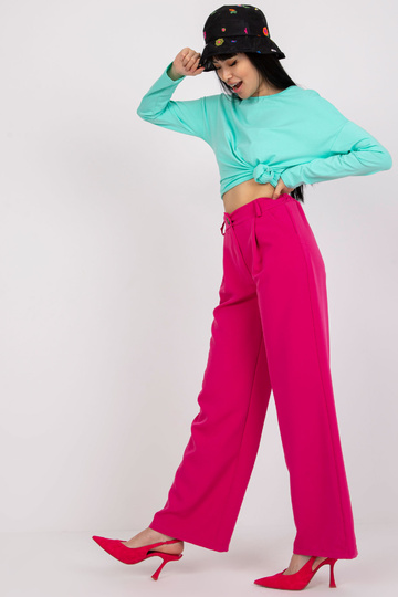 Tirkīza kokvilnas blūze ar...