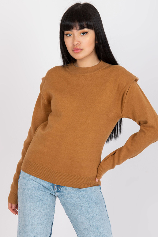 Kamieļu sieviešu klasiskais džemperis...