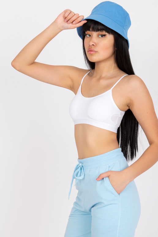 Sieviešu balts īss topiņš uz plānām...