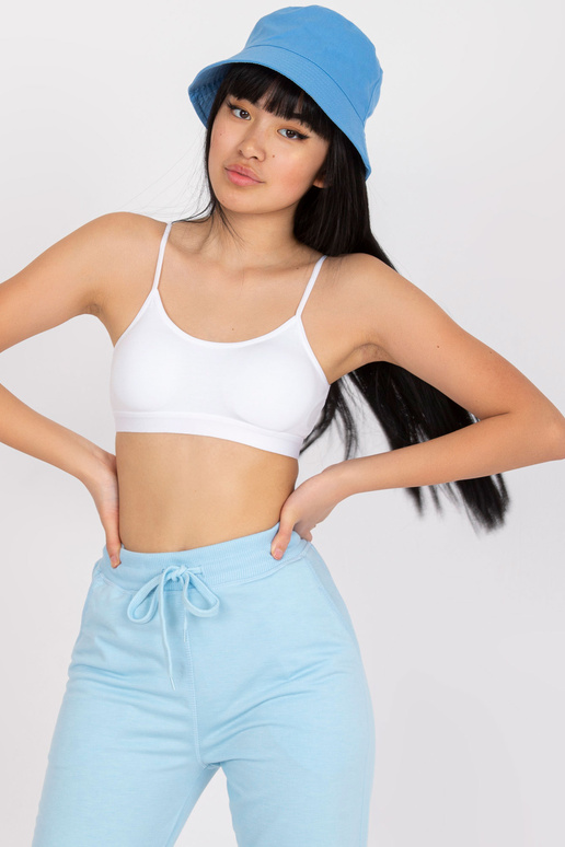 Sieviešu balts īss topiņš uz plānām...