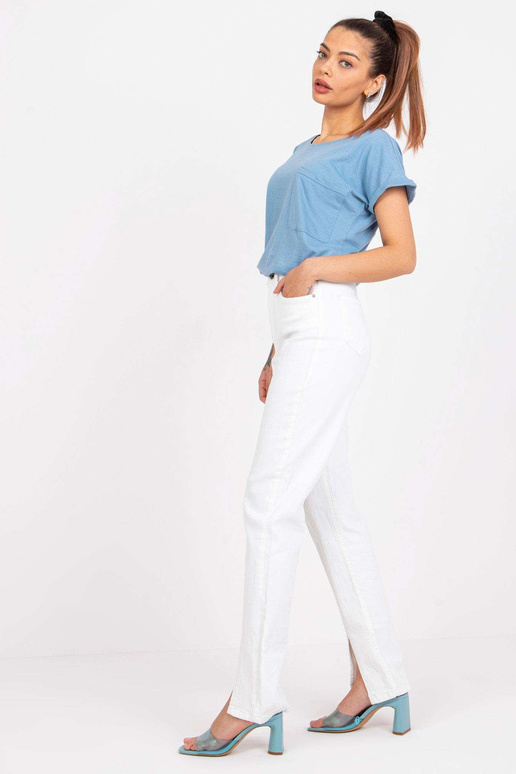 Gaiši zils t-krekls sievietēm basic...