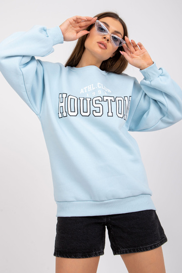 Gaiši zils džemperis ar...