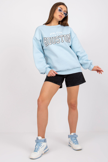 Gaiši zils džemperis ar... 2