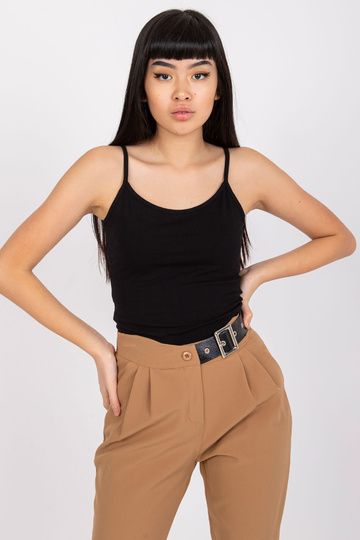 Indiana melns pamata tops