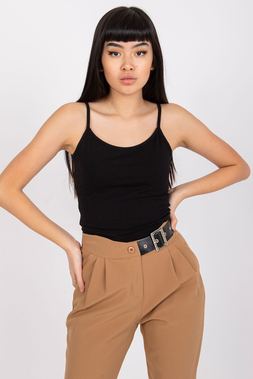 Indiana melns pamata tops