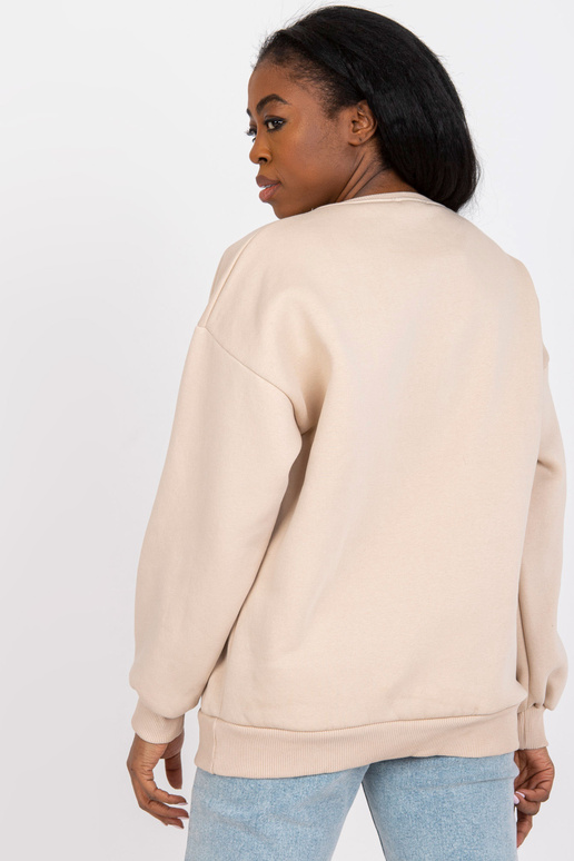 Bēšs džemperis bez kapuces ar Elise...