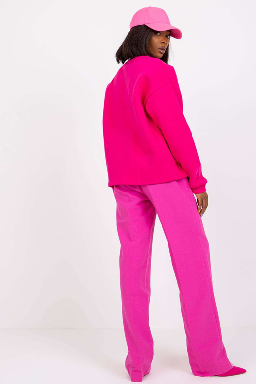 Fuksijas krāsas sporta krekls ar...