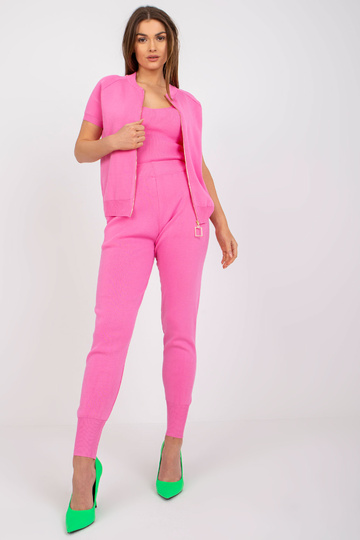 Rozā trīsdaļīgs ikdienas...