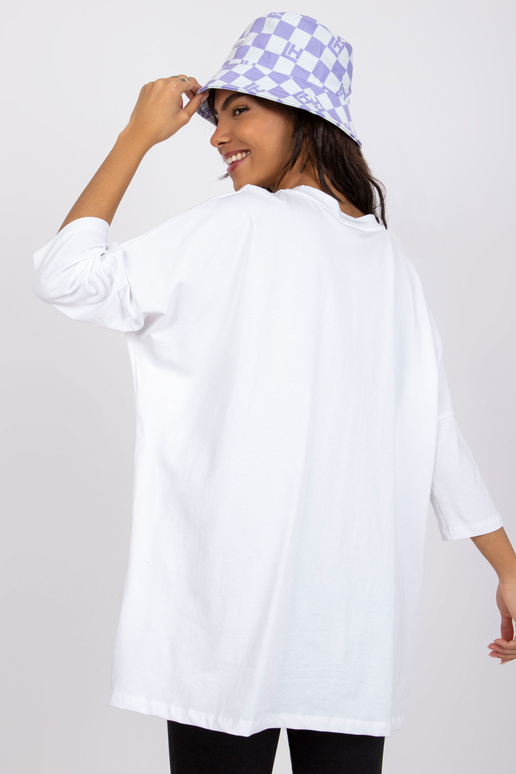 Balta blūze ar uzrakstiem Olivia RUE... Balta blūze ar uzrakstiem Olivia RUE...