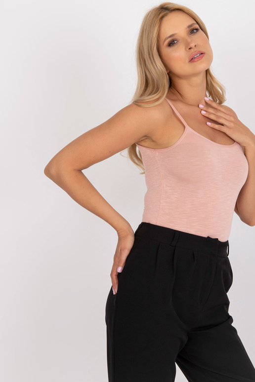 Sieviešu pūdera tops ar viskozes siksnām