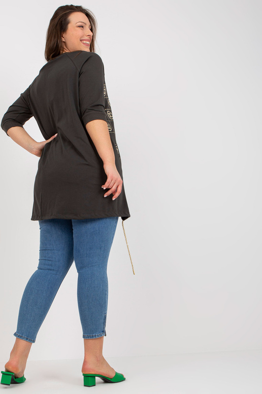 Haki krāsas asimetriska liela izmēra...