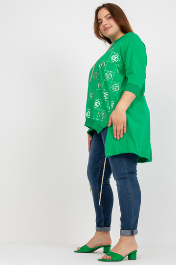 Zaļa asimetriska liela...