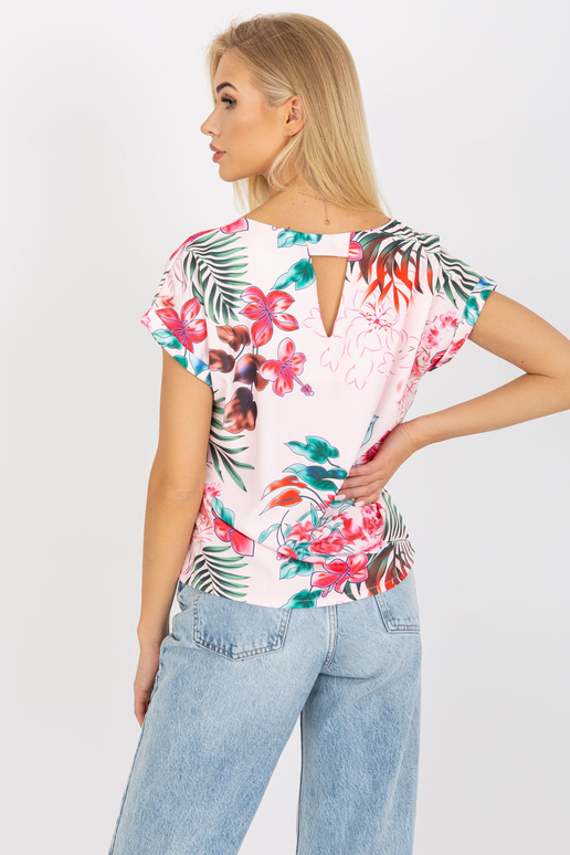 Bāli rozā blūze ar vasarīgu rakstu... Bāli rozā blūze ar vasarīgu rakstu...