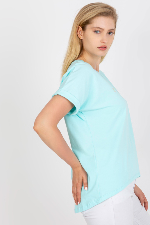 Piparmētru plus izmēra t-krekls ar...