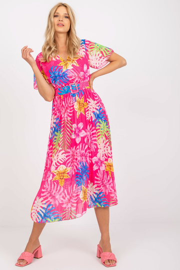 Midi kleita ar rozā kroku...