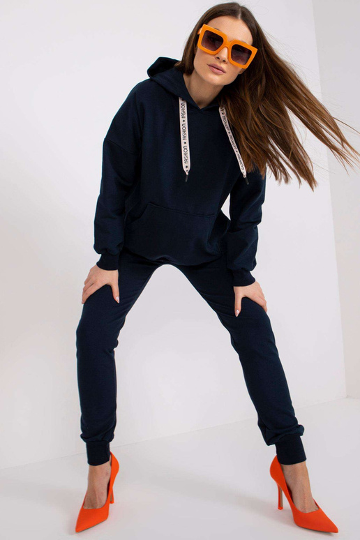 Tumši zils sporta kreklu komplekts ar...