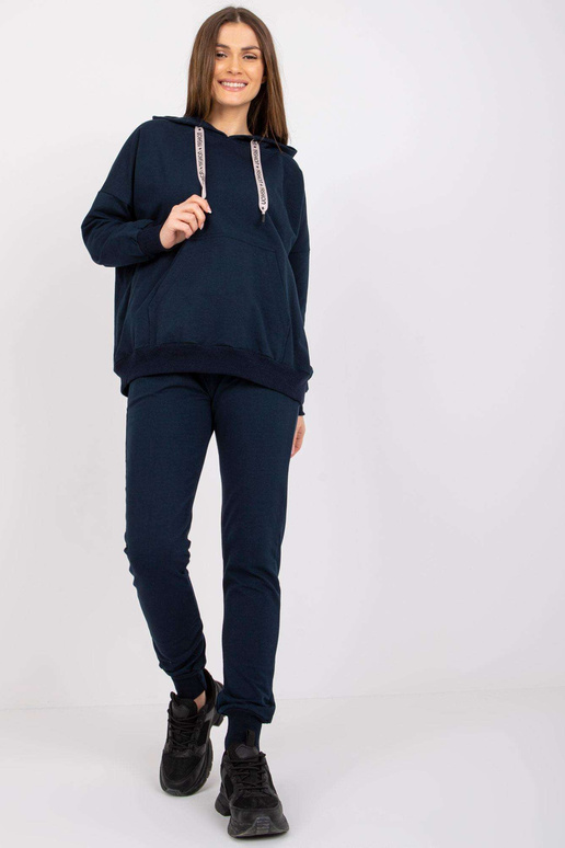 Tumši zils sporta kreklu komplekts ar...