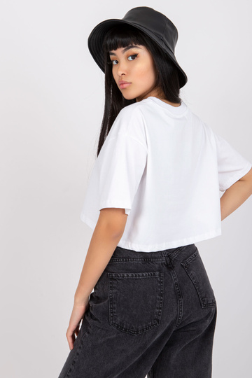 Balts īss t-krekls Viola