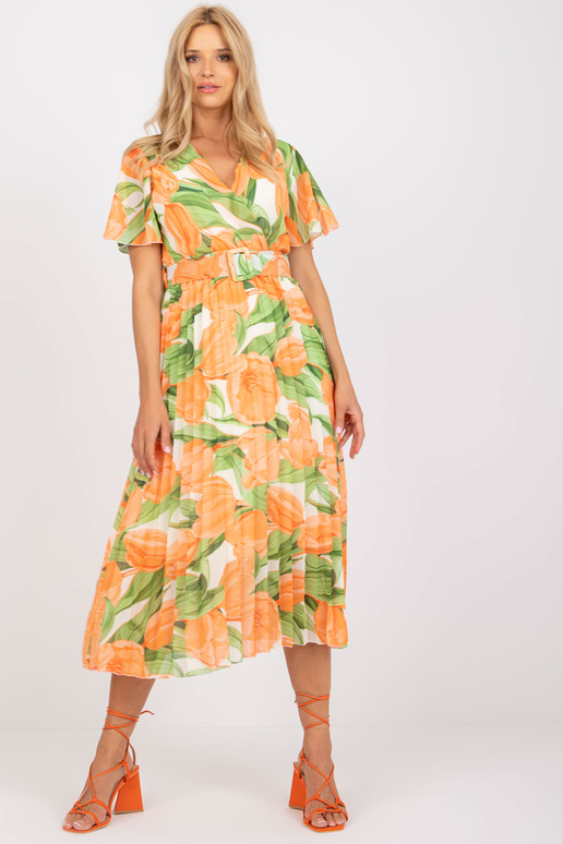 Oranži zaļa, kroku viena izmēra...