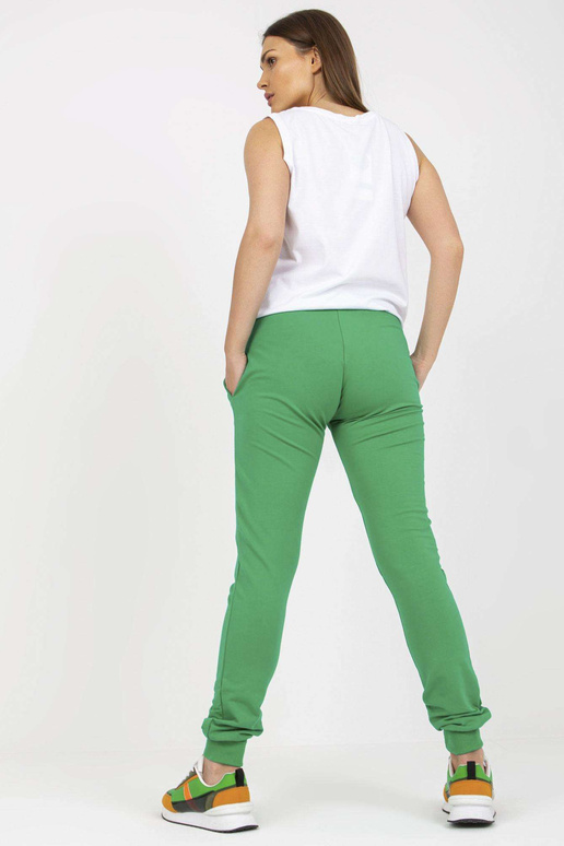 Balts un zaļš divdaļīgs kokvilnas...