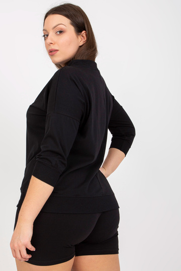 Melna ikdienas liela izmēra... 2