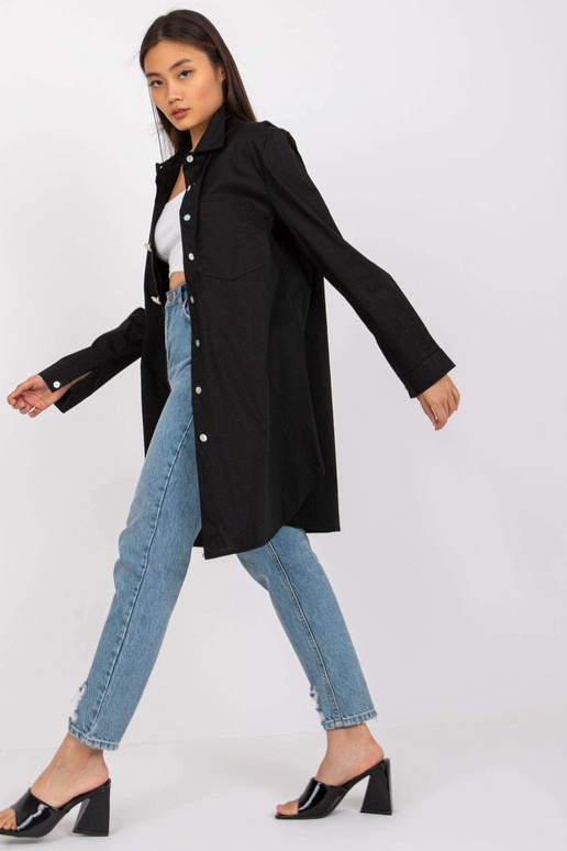 Melns garš krekls sievietēm Noelle