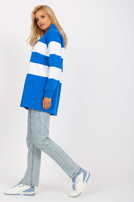 Zilā un baltā garā kapuce RUE PARIS Zilā un baltā garā kapuce RUE PARIS