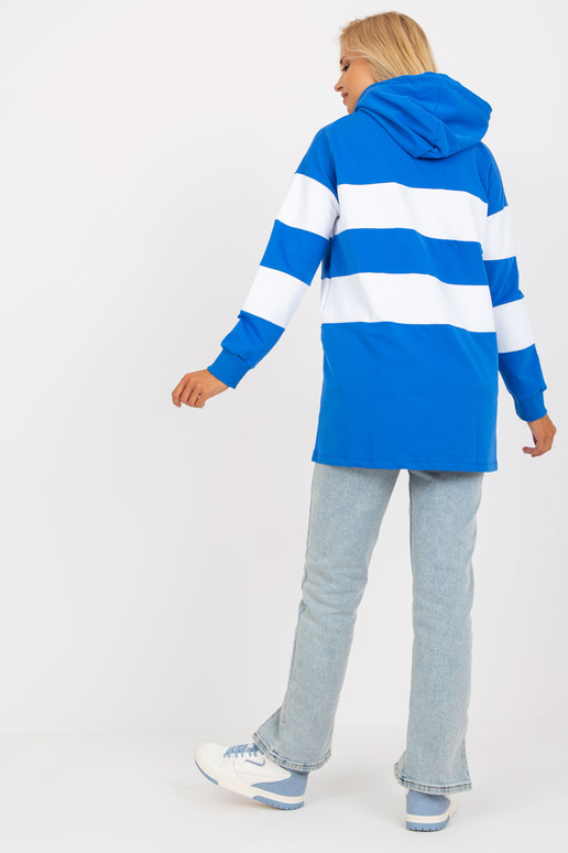 Zilā un baltā garā kapuce RUE PARIS Zilā un baltā garā kapuce RUE PARIS