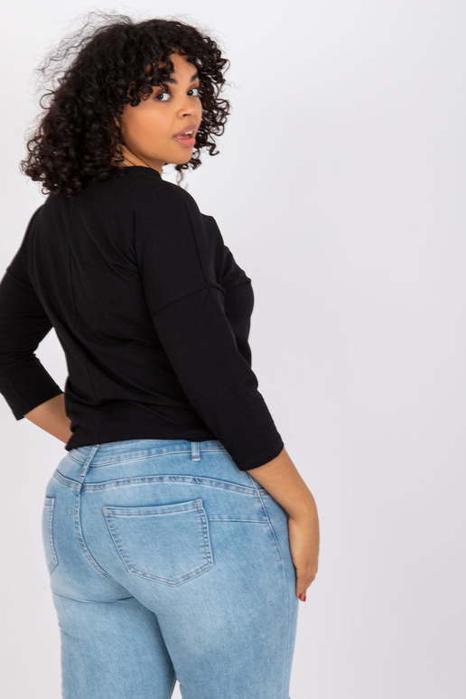 Rosie Cotton Black Liela izmēra...