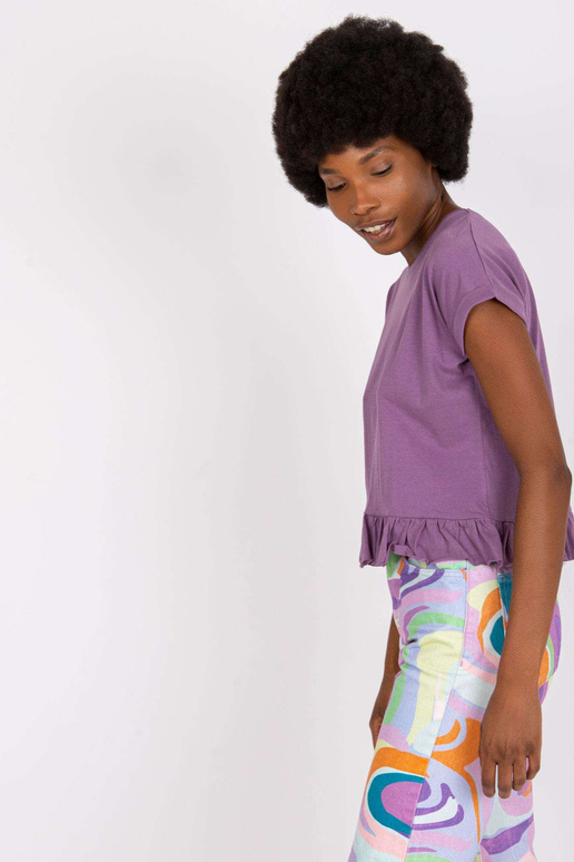 Hierro MAYFLIES violets T-krekls ar...