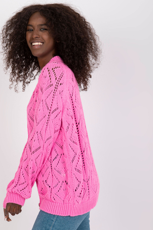 Rozā jaka ar dekoratīvām pogām RUE PARIS