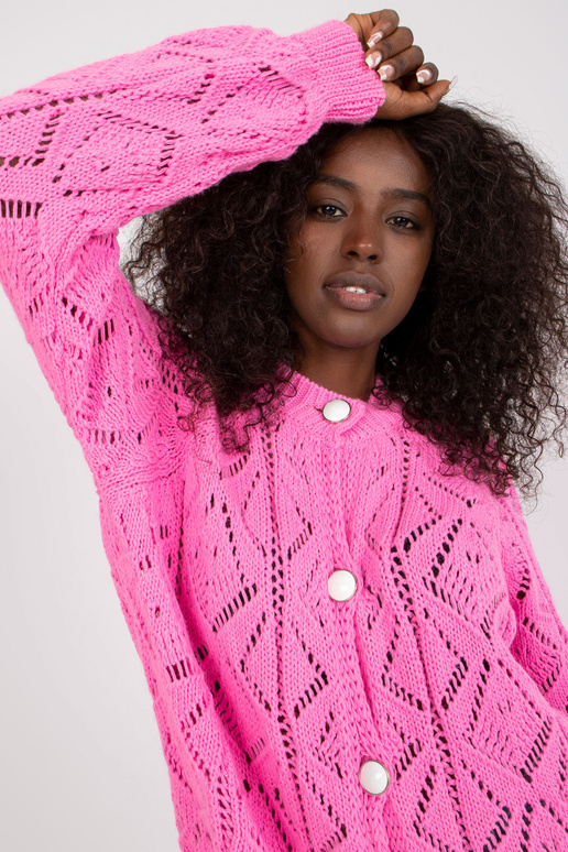 Rozā jaka ar dekoratīvām pogām RUE PARIS