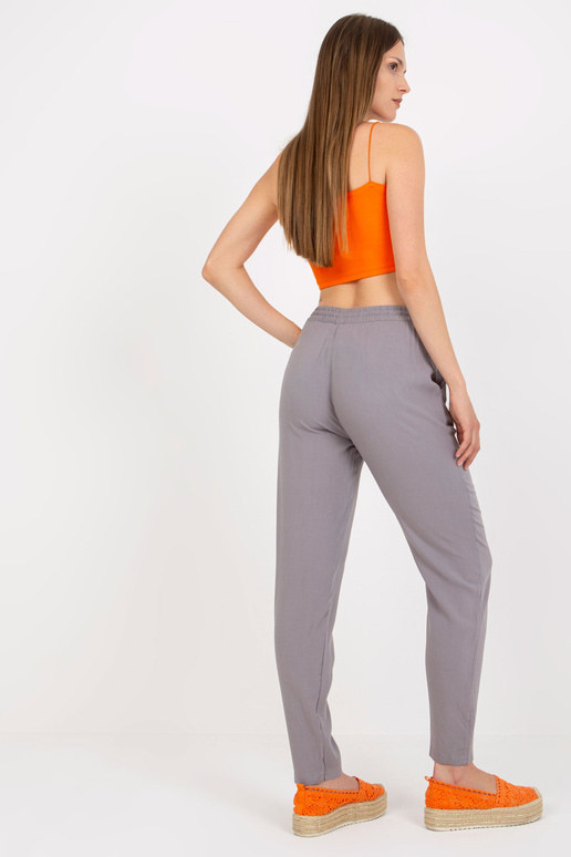 Pelēkas taisna auduma bikses SUBLEVEL...