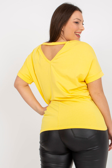 Dzeltens plus izmēra...