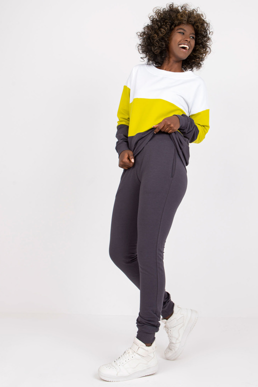 Zaļa un grafīta kokvilnas sporta...