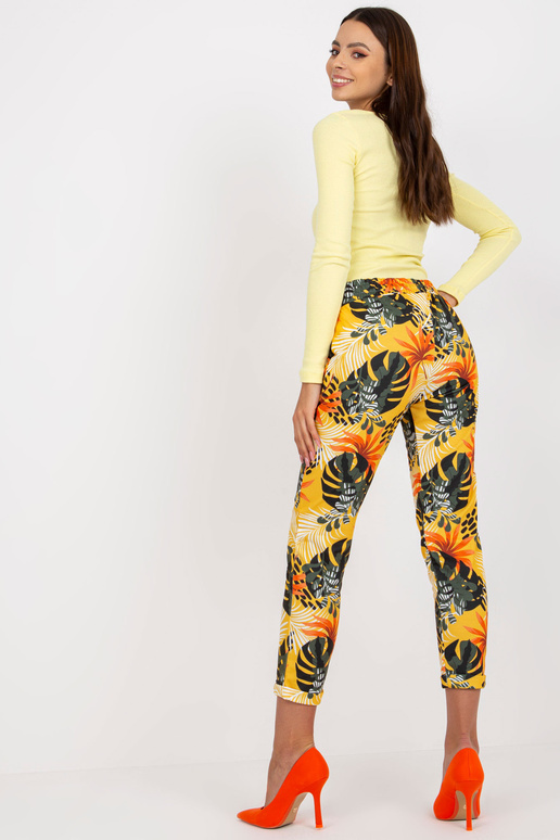 Dzeltenas rakstainas kokvilnas sporta...