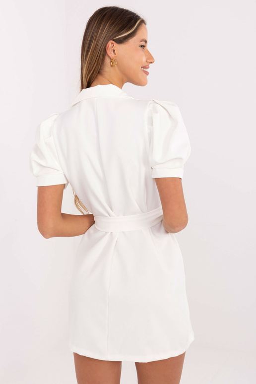 Balta eleganta mini kokteiļkleita ar...