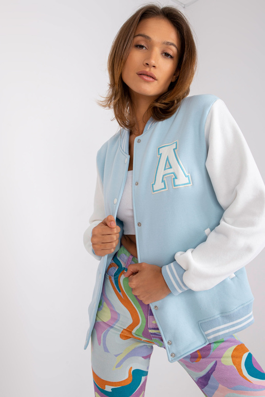 Gaiši zils sieviešu bumbvedējs...