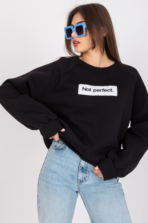 Melns sieviešu sporta krekls ar...