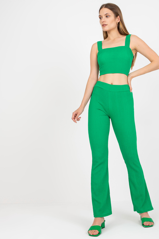 Zaļš sieviešu ikdienas komplekts ar...