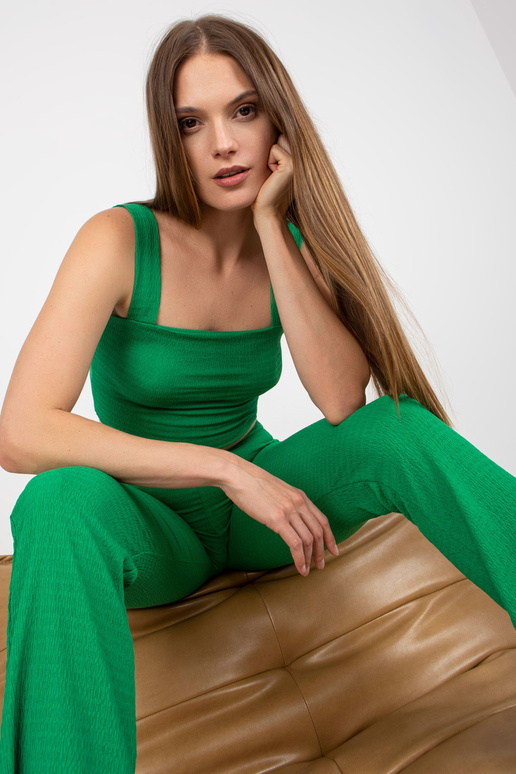 Zaļš sieviešu ikdienas komplekts ar...