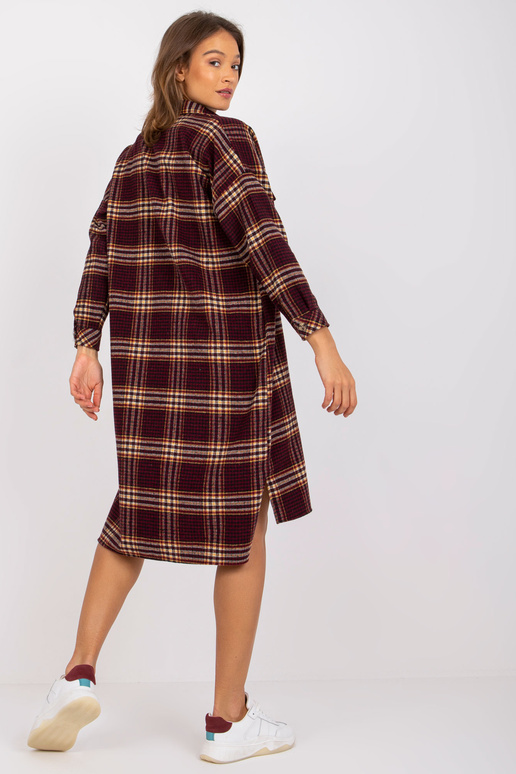 Bordo dzeltens oversize garais krekls...