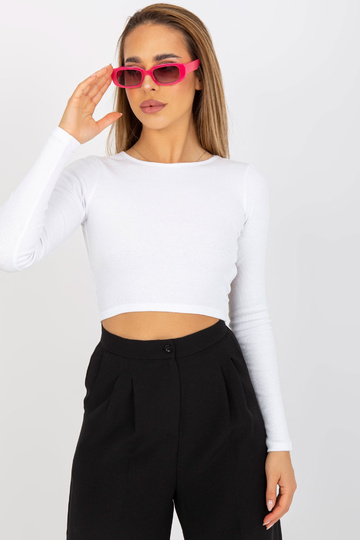 Balta rievota pamata blūze... 2