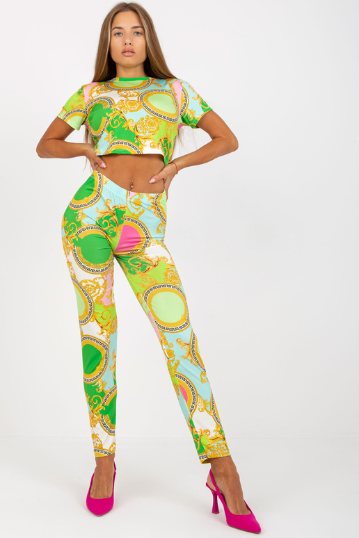 Gaiši zaļš, pielāgots divdaļīgs...