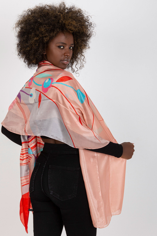 Persiku gaišs slings ar apdrukām