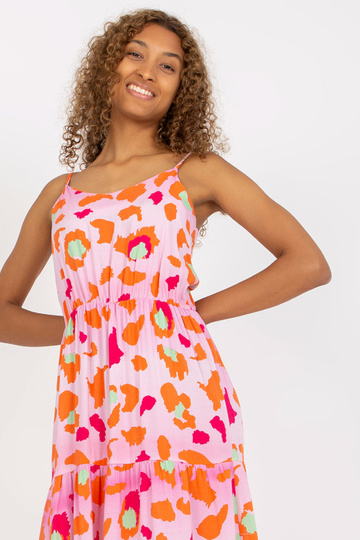 Gaiši rozā maxi kleita ar... 2