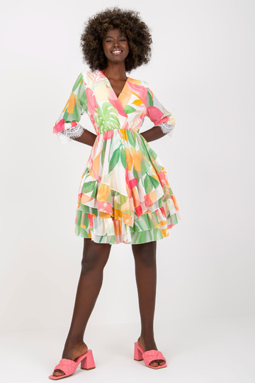 Rozā un zaļā uzliesmojuma...